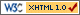 Valid XHTML 1.0 Strict